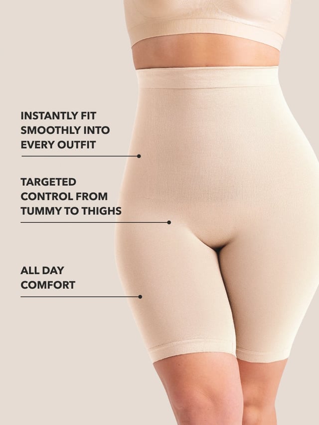 Shapermint Essentials All Day Every Day High-Waisted Shaper Shorts