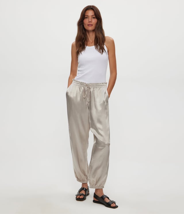 Pixie Satin Jogger