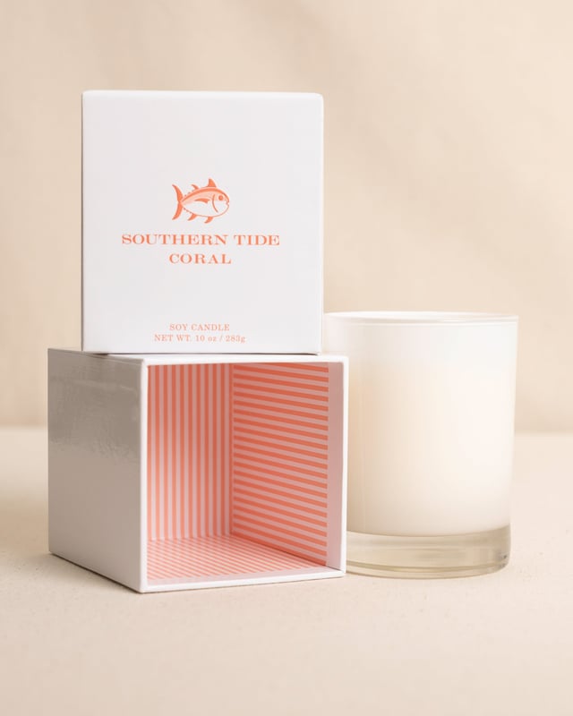 Southern Tide Coral Scented Candle