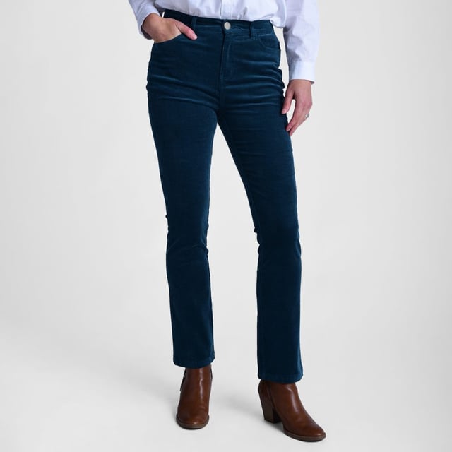 Relaxed Fit Barely Bootcut Corduroy Pant