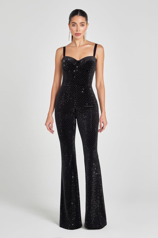 Roxanne Black Jumpsuit