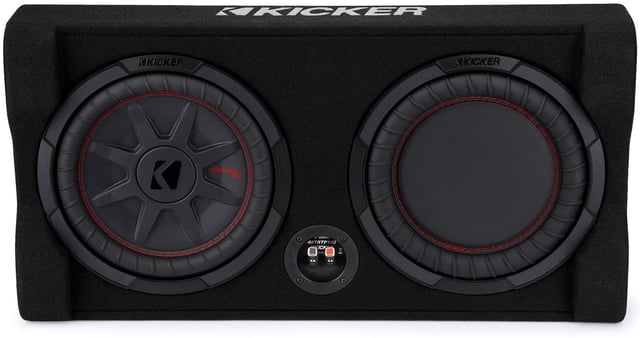 Kicker 48TRTP102 CompRT Dual 10" Loaded Sub Enclosure