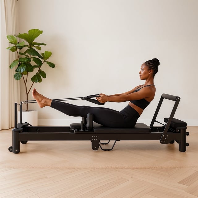 Luraush - Instructor-Recommended Pilates Reformer - Leah-Style Foldable