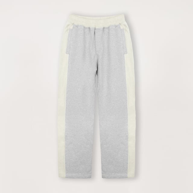 Reverse Panel Sweatpant - Light Marl Grey