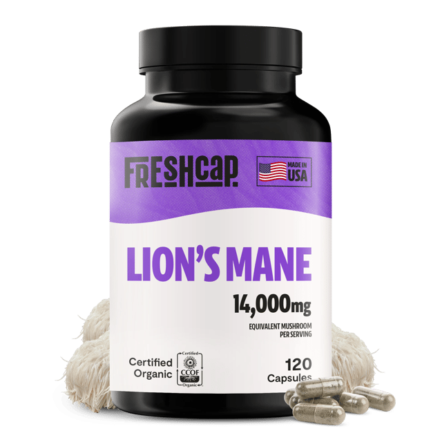 Lion's Mane Mushroom Extract Capsules