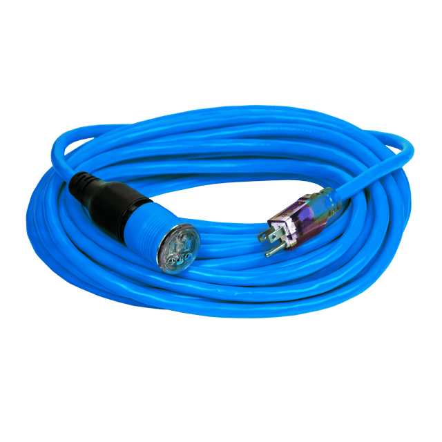 Click-to-Lock Lighted Extension Cord