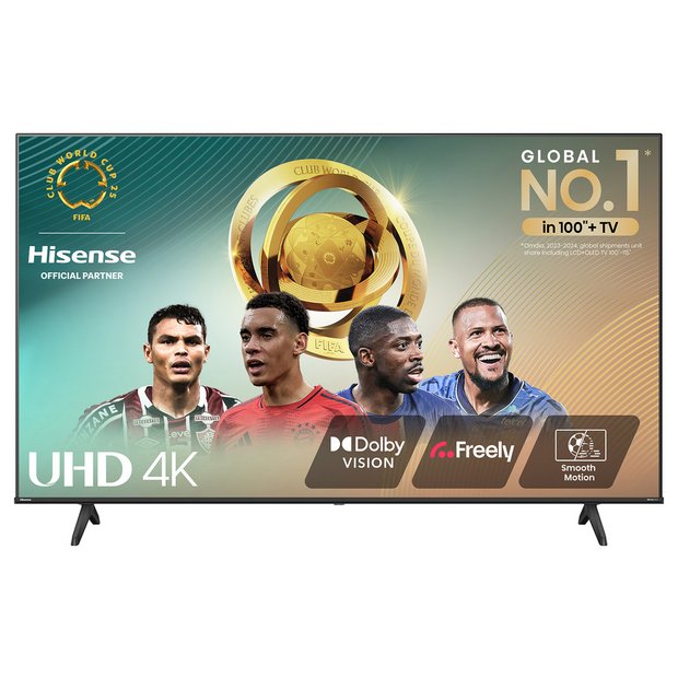 Buy Hisense 65 Inch 65E6NTUK Smart 4K UHD HDR LED Freely TV | Televisions | Argos