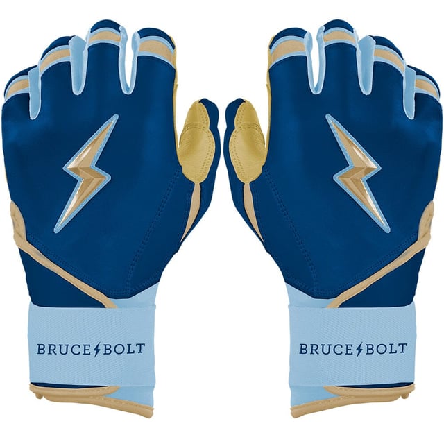 BURGER Series Long Cuff Batting Gloves | BURGER NAVY