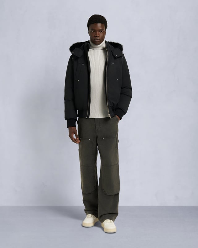 ORIGINAL BALLISTIC NEOSHEAR BOMBER JACKET-BLACK/BLACK