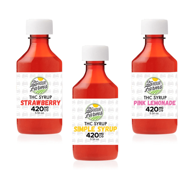 3 Pack of THC Syrups