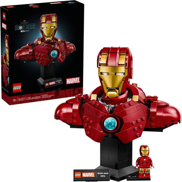LEGO® ǀ Marvel Iron Man MK4 Bust 76327