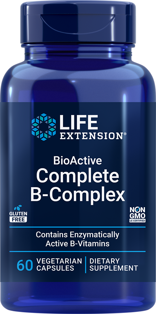BioActive Complete B-Complex, 60 vegetarian capsules
