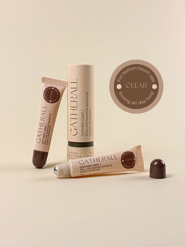 Gather Grip Roll-On Fashion Adhesive