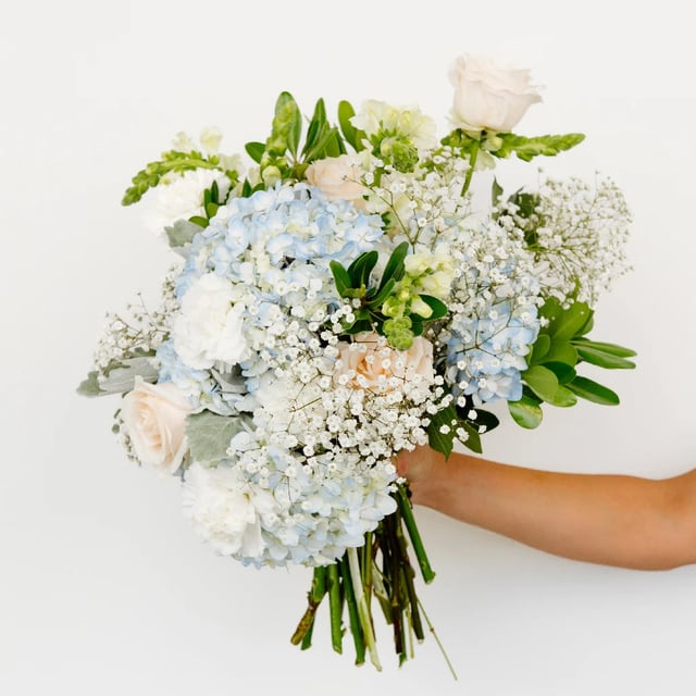 Coastal Vibes Blue Flower Bouquet