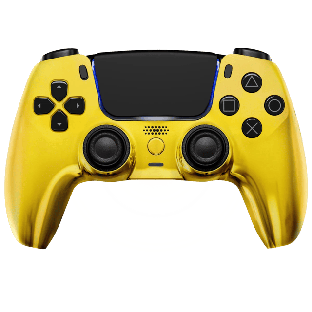 Gold M Series PS5 Custom Modded Controller