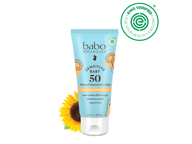 Sensitive Baby Mineral Sunscreen Lotion SPF50