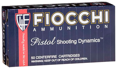 Fiocchi 357SIGAP Pistol Shooting Dynamics 357 Sig 124GR FMJ 50 Box/20 Case