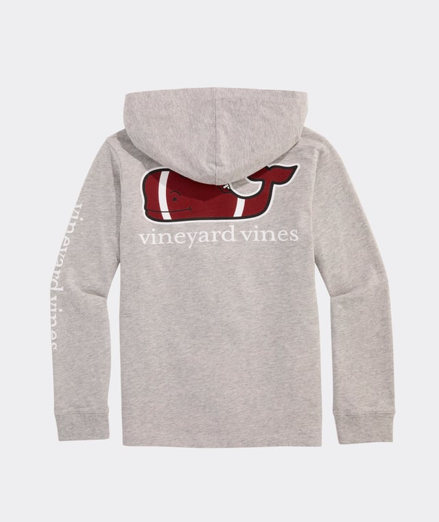 Boys' Football Whale Hoodie Tee
