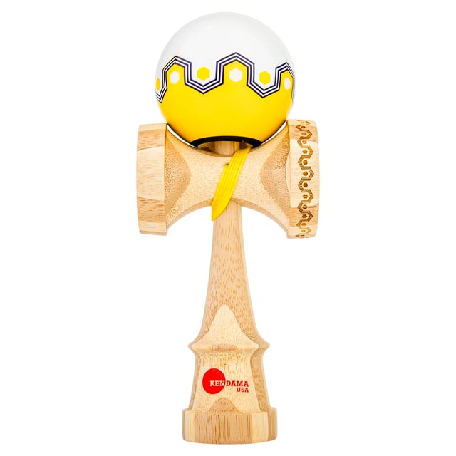 Kaizen Origami - Luna Shape - Superstick - White & Yellow