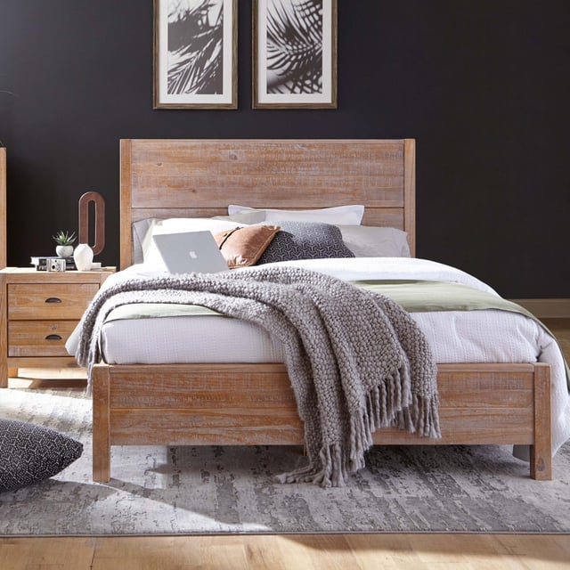 Montauk Solid Wood Bed
