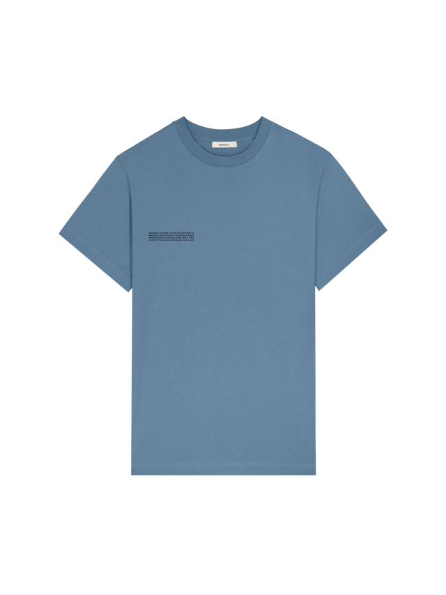 Mens 365 Midweight T-shirt—indigo blue