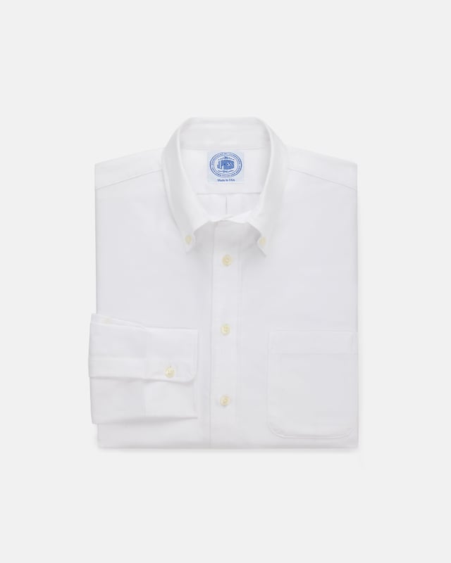 WHITE OXFORD DRESS SHIRT