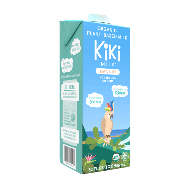 Mac Nut Kiki Milk • 32 fl oz • Pack of 6