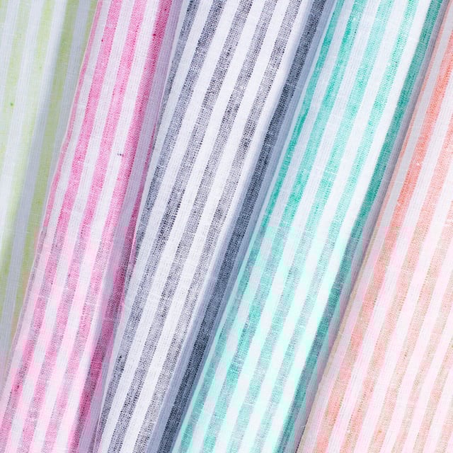 University Stripe Linen-Look