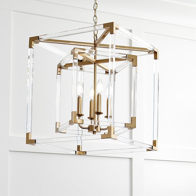 Phoebe 4-Light Acrylic Chandelier