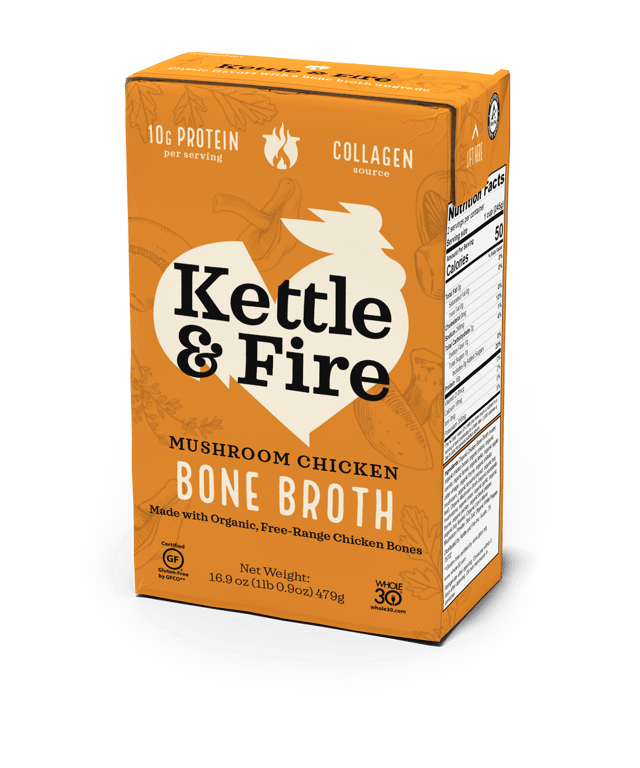 Mushroom Chicken Bone Broth - 16.9 oz