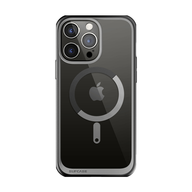 iPhone 14 Pro Max 6.7 inch Unicorn Beetle MAG Slim Clear MagSafe Case-Black