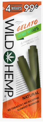 Wild Hemp Gelato Hemp Wraps