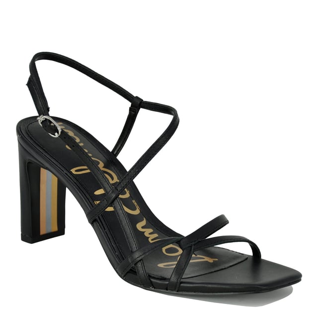 Emmie Leather Strappy Heel Sandal