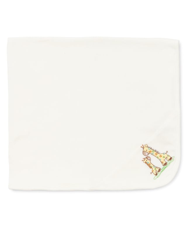 Giraffe Receiving Blanket