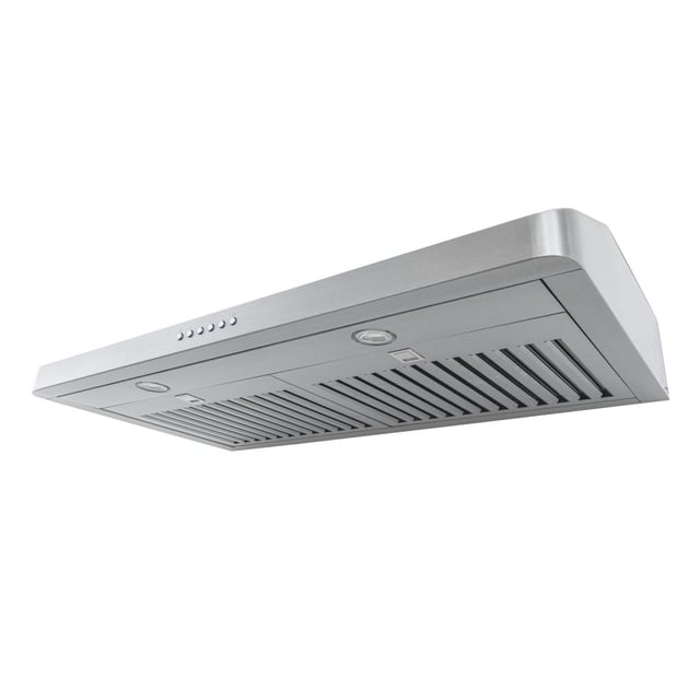 Under-Cabinet Range Hood, Convertible to Ductless, 600 CFM, Stainless Steel | Proline PLJW 185 Slim