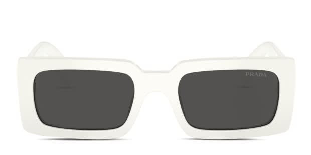 Prada PR17WS Symbole Shiny Black Prescription Sunglasses - 50% Off Lenses