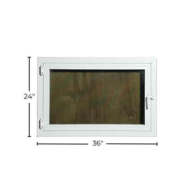 Side Hinge Basement Window