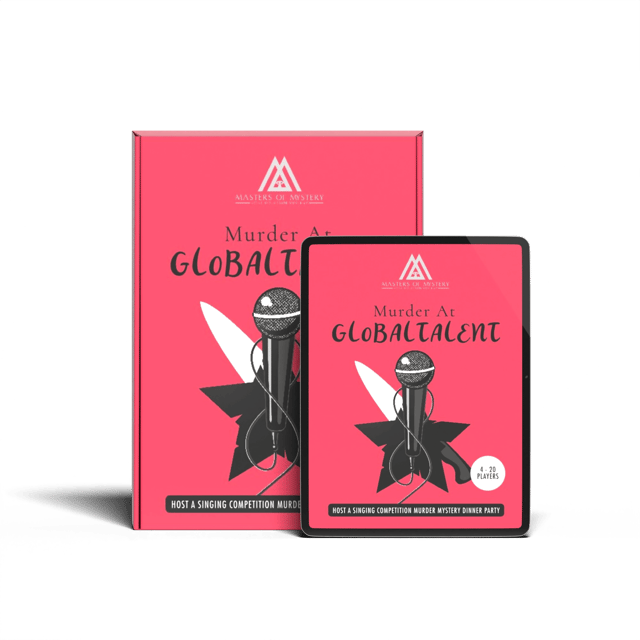 Eurovision & X-Factor Singing Competition Themed Murder Mystery Game Kit