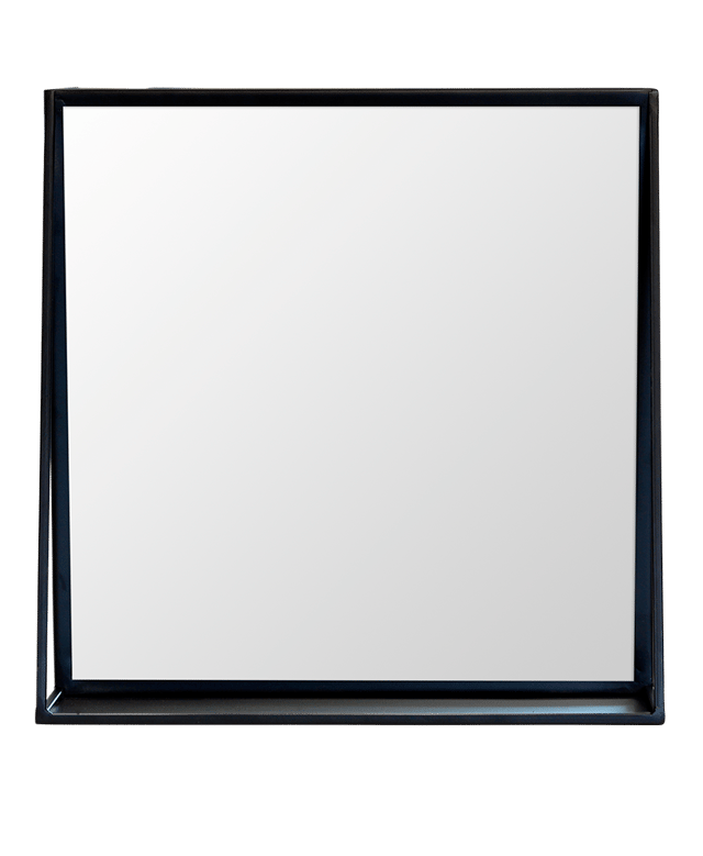 Medium Black Mirror w/ Shelf