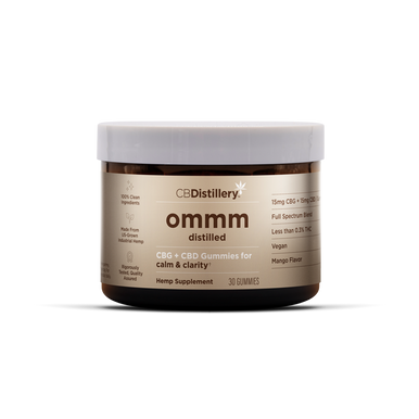 15mg CBG + 15mg CBD Calm & Clarity Gummies