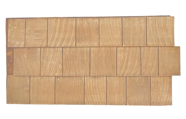 Interlocking Faux Cedar Shake Wall Panels