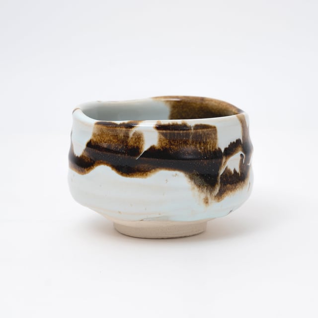 Handmade Mino Ware Matcha Bowl