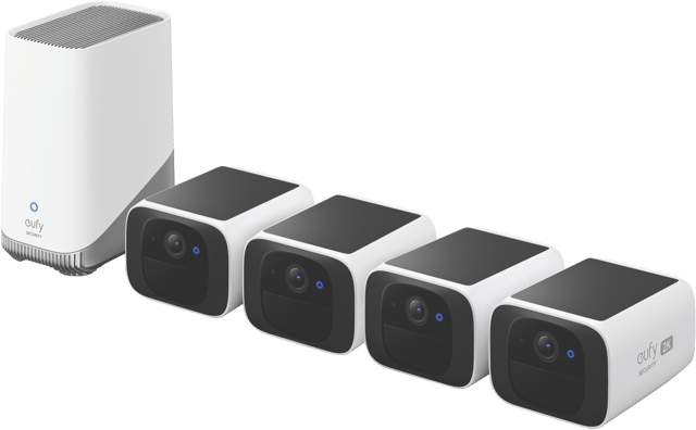 eufy Solocam S220 with Homebase 4 Camera Kit