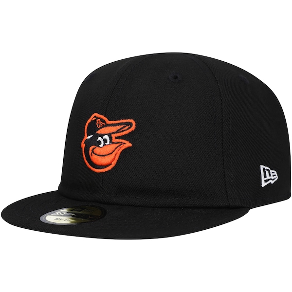 Infant Baltimore Orioles New Era Black My First 59FIFTY Fitted Hat