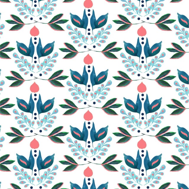Lotus Traditional Wallpaper