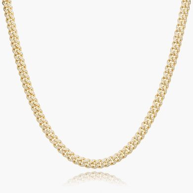 Iced Cuban Necklace- Gold Plated