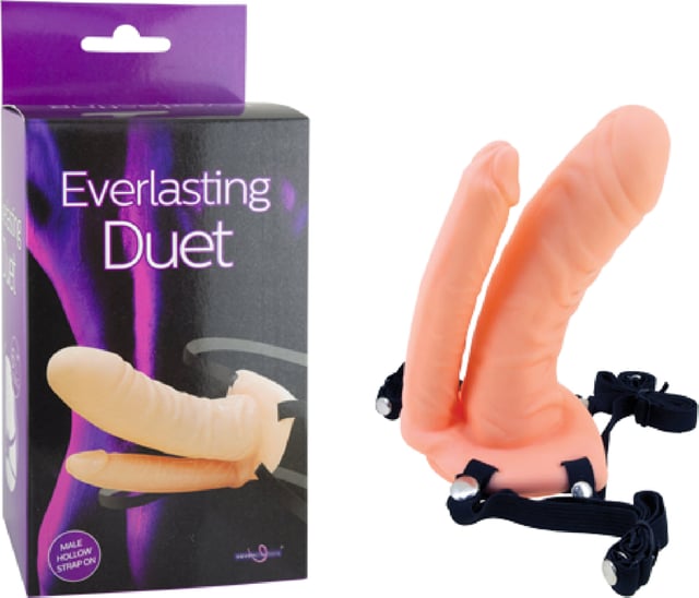 Everlasting Duet Strap-On (Flesh)