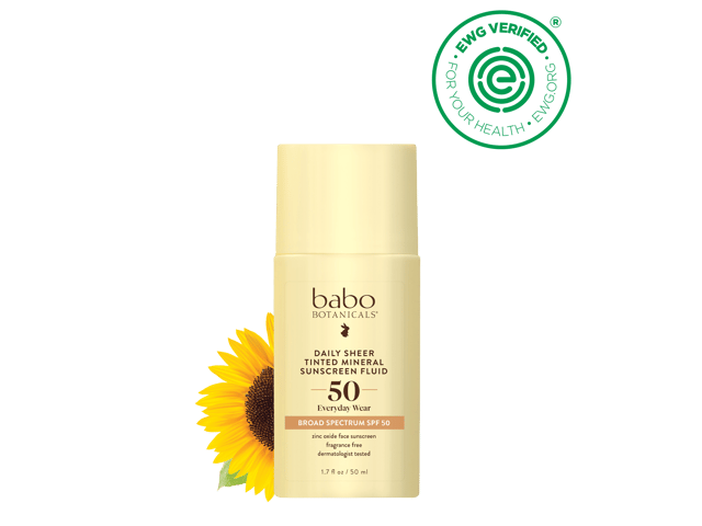 Daily Sheer Tinted Mineral Sunscreen Fluid SPF50
