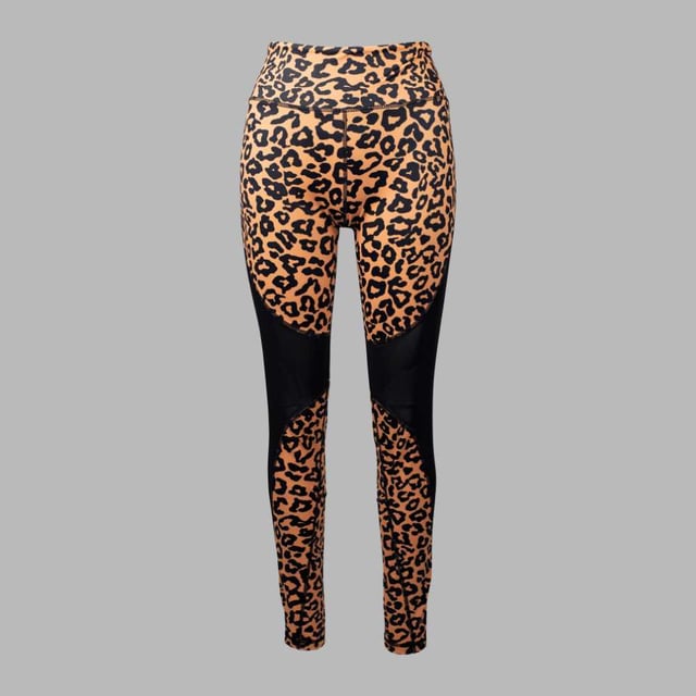 ThermaTech™ Body Sculpt Leggings - Leopard Print