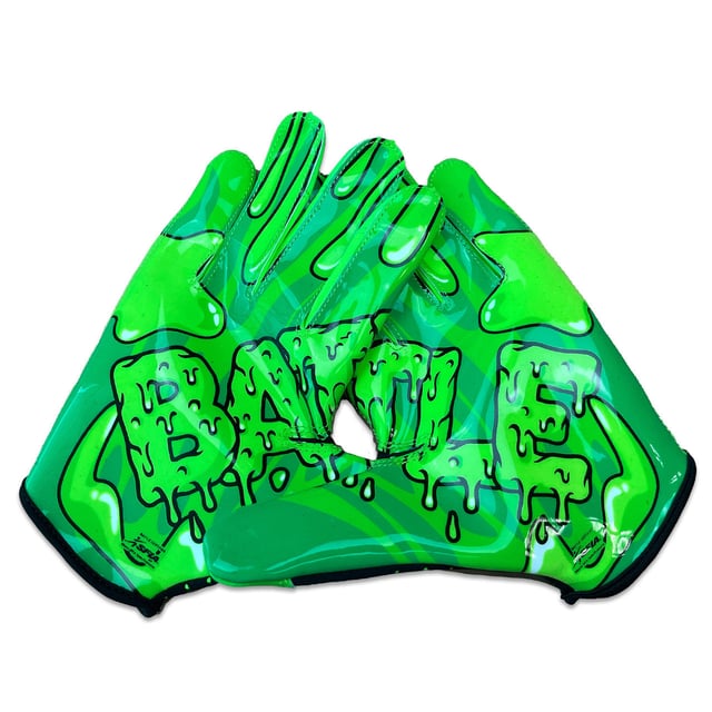 Slime Doom Speed Receiver Football Gloves